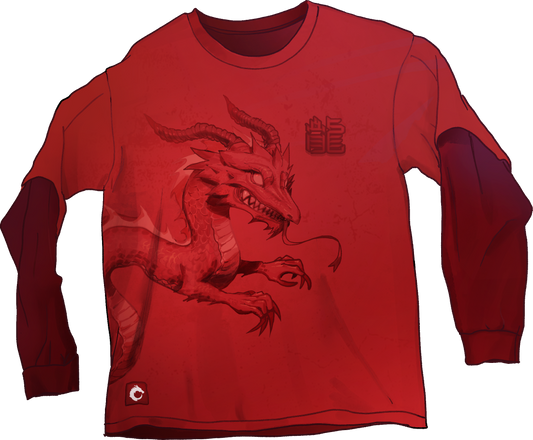 Red Dragon Long Tee