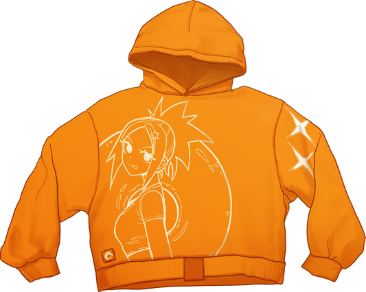 Orange Safety Hoodie